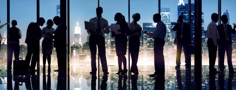 Group of people collaborating
